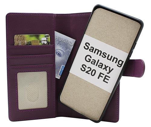Skimblocker Samsung Galaxy S20 FE 5G Magnet Lommebok Deksel