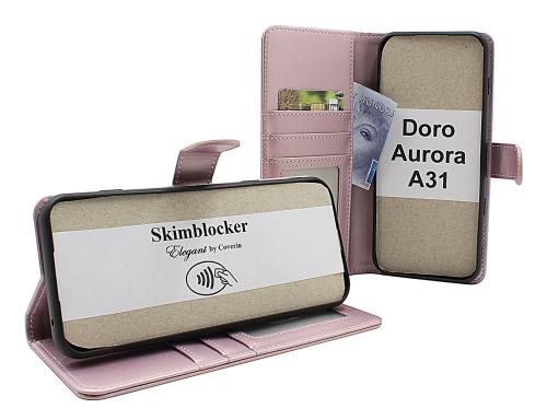 Skimblocker Doro Aurora A31 Lommebok Deksel