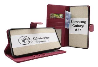 Skimblocker Samsung Galaxy A57 5G Lommebok Deksel