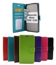 Crazy Horse Wallet Motorola Moto G20 / Moto G30