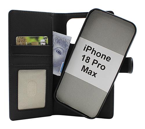 Skimblocker iPhone 18 Pro Max Magnet Lommebok Deksel