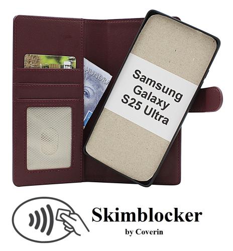 Skimblocker Samsung Galaxy S25 Ultra Magnet Lommebok Deksel