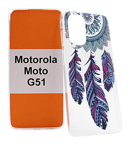 TPU Designdeksel Motorola Moto G51