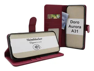 Skimblocker Doro Aurora A31 Lommebok Deksel