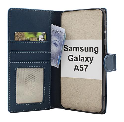 Skimblocker Samsung Galaxy A57 5G Lommebok Deksel