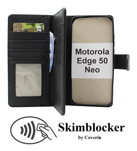 Skimblocker Motorola Edge 50 Neo XL Lommebok Deksel