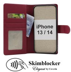 Skimblocker iPhone 13 / 14 Lommebok Deksel