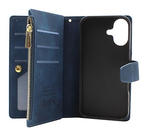 XL iPhone 17 Luksus Lommebok Deksel