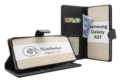 Skimblocker Samsung Galaxy A57 5G Lommebok Deksel