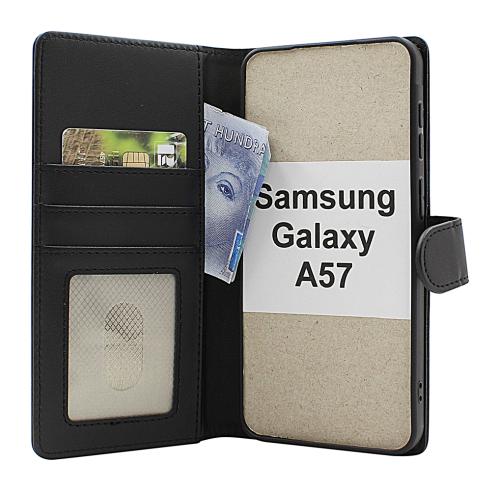 Skimblocker Samsung Galaxy A57 5G Lommebok Deksel