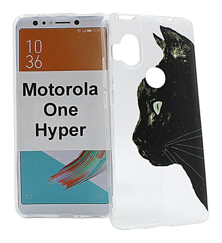 TPU Designdeksel Motorola One Hyper