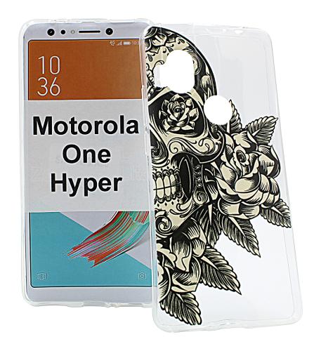 TPU Designdeksel Motorola One Hyper