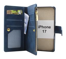 XL iPhone 17 Luksus Lommebok Deksel