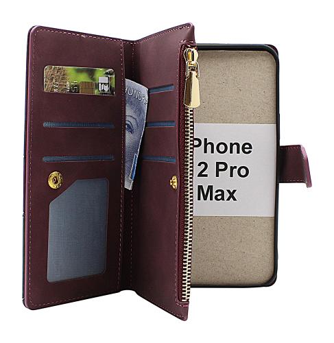 XL iPhone 12 Pro Max Luksus Lommebok Deksel