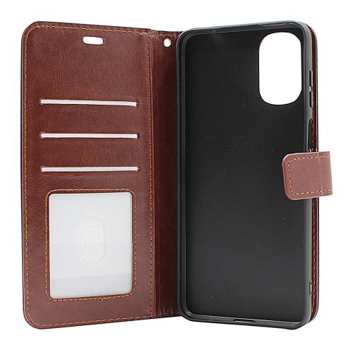 Crazy Horse Wallet Motorola Moto E32s