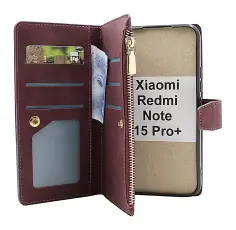 XL Xiaomi Redmi Note 15 Pro+ Luksus Lommebok Deksel