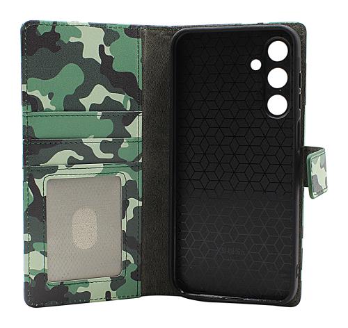Skimblocker Samsung Galaxy A16 / A16 5G Magnet Lommebok Deksel Design