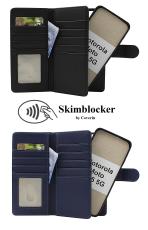 Skimblocker Motorola Moto G55 5G XL Magnet Lommebok Deksel