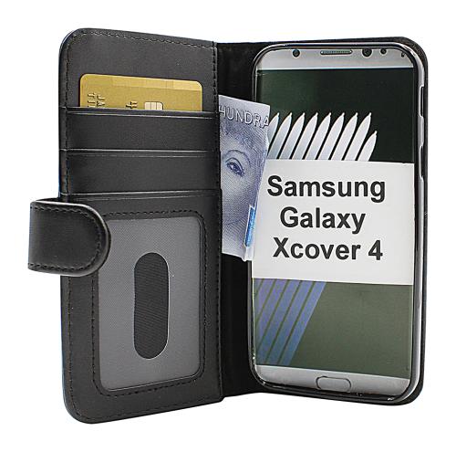 Skimblocker Lommebok-etui Samsung Galaxy Xcover 4 (G390F)