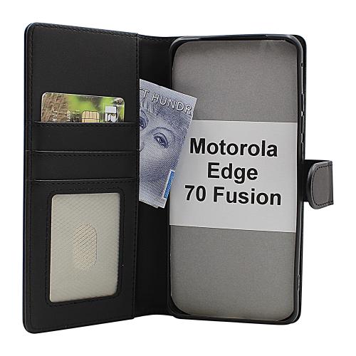 Skimblocker Motorola Edge 70 Fusion / 70 Fusion + Lommebok Deksel