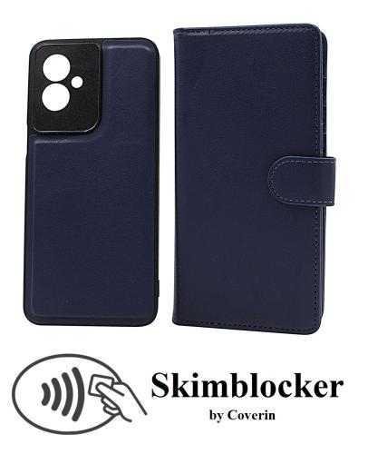 Skimblocker Motorola Moto G55 5G XL Magnet Lommebok Deksel
