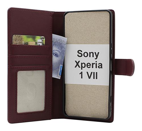 Skimblocker Sony Xperia 1 VII Magnet Lommebok Deksel