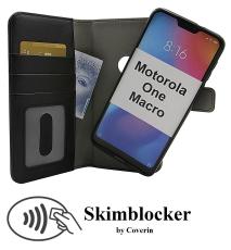 Skimblocker Magnet Wallet Motorola One Macro