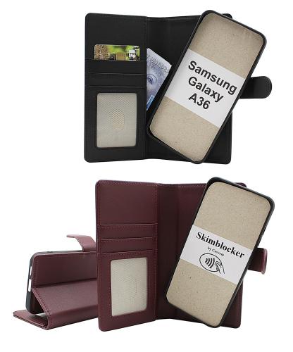 Skimblocker Samsung Galaxy A36 Magnet Lommebok Deksel