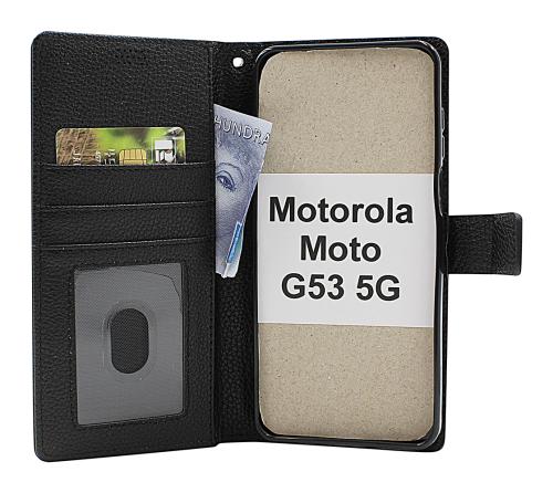 New Standcase Wallet Motorola Moto G53 5G