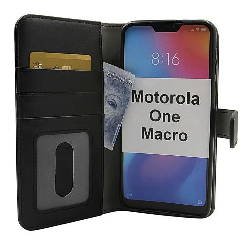 Skimblocker Magnet Wallet Motorola One Macro