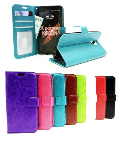 Crazy Horse Wallet LG X Screen (K500N)