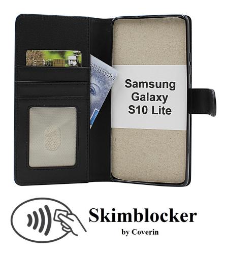 Skimblocker Samsung Galaxy S10 Lite Lommebok Deksel