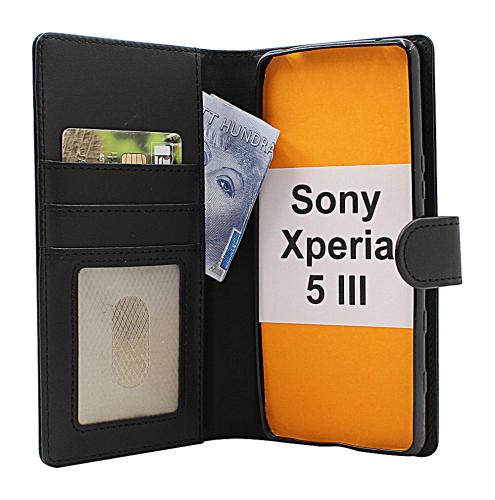Skimblocker Sony Xperia 5 III Lommebok Deksel