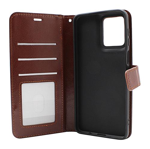 Crazy Horse Motorola Moto G55 5G Lommebok Deksel