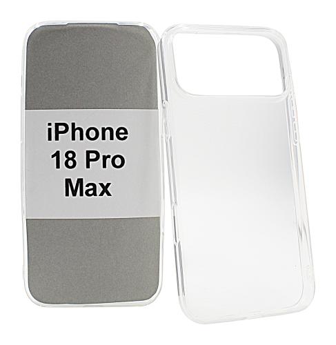 Ultra Thin TPU Deksel iPhone 18 Pro Max