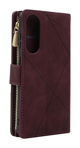 XL Samsung Galaxy S25 Edge Luksus Lommebok Deksel