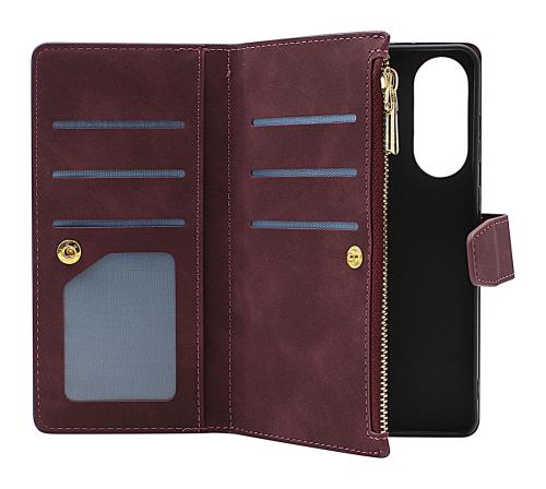 XL Samsung Galaxy S25 Edge Luksus Lommebok Deksel