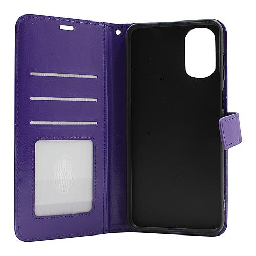 Crazy Horse Wallet Motorola Moto E32s