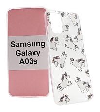 TPU Designdeksel Samsung Galaxy A03s (SM-A037G)