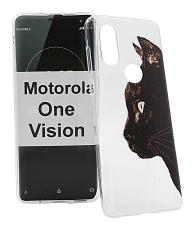 TPU Designdeksel Motorola One Vision