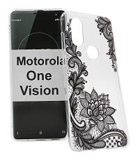 TPU Designdeksel Motorola One Vision