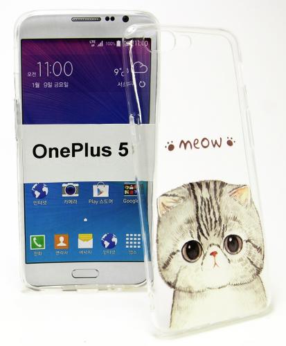 TPU Designdeksel OnePlus 5