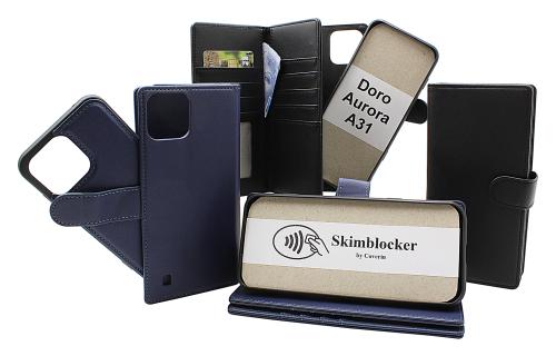 Skimblocker Doro Aurora A31 XL Magnet Lommebok Deksel