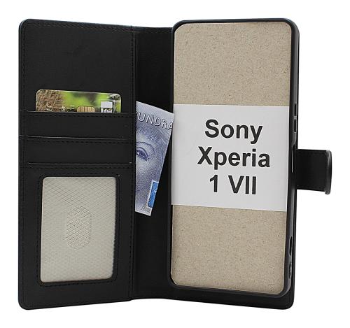 Skimblocker Sony Xperia 1 VII Magnet Lommebok Deksel
