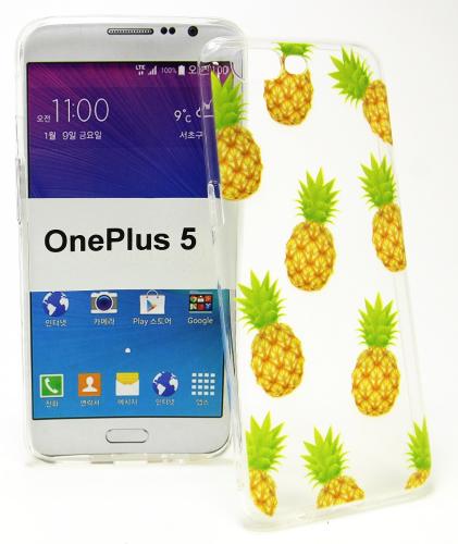 TPU Designdeksel OnePlus 5