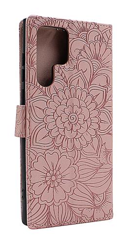Flower Standcase Wallet Samsung Galaxy S22 Ultra 5G
