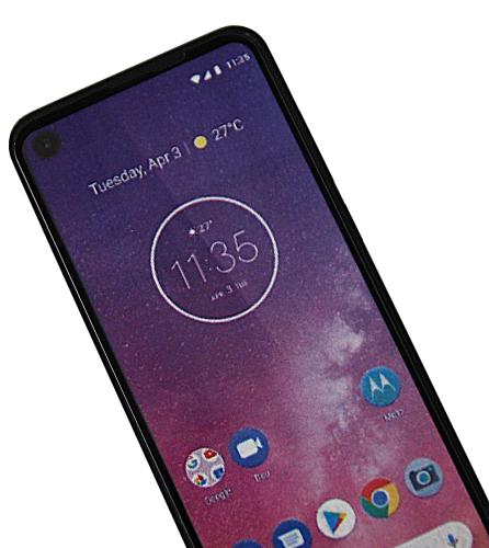 Full Frame Skjermbeskyttelse av glass Motorola One Vision