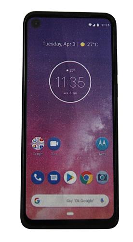 Full Frame Skjermbeskyttelse av glass Motorola One Vision