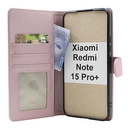 Skimblocker Xiaomi Redmi Note 15 Pro+ Lommebok Deksel