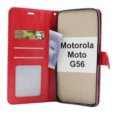 Crazy Horse Motorola Moto G56 Lommebok Deksel